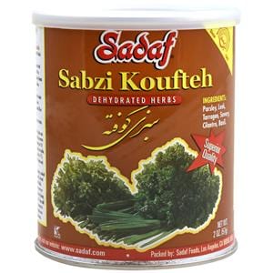 Sadaf Sabzi Koufteh - Dried Herbs Mix SDF 2 oz