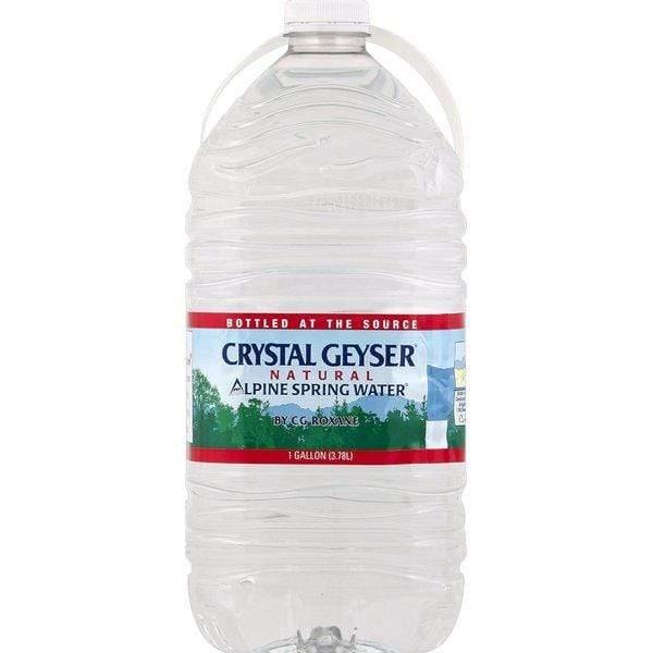 Crystal Geyser Natural Alpine Spring Water - 1 gal jug