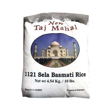 "Taj Mahal Basmati Rice – Premium Quality for Authentic Flavors"